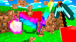 Dit DIRT BLOKJE Geeft MEGA GOEDE LOOT! (Minecraft)