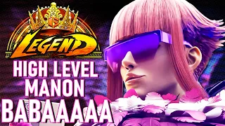 SF6 ▰ Babaaaaa (Manon) High Level Gameplay ▰ Street Fighter 6 Ranked Matches