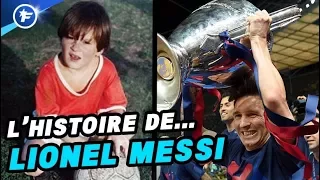 Le fabuleux destin de Messi, du gamin de Rosario à Dieu du foot