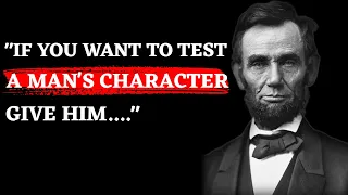 Abraham Lincoln - LifeLessons that are ReallyWorth Listening To