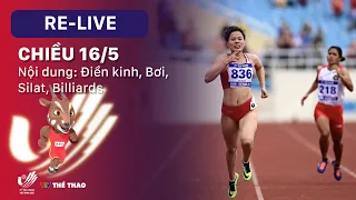 RE-LIVE  | SEA GAMES 31 chiều 16.5 - Thi đấu: Cầu lông, Billiards, Bơi, Điền kinh, Bóng chuyền