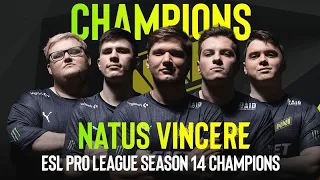 Navi defeated Vitality to lift the trophy of ESL pro league season 14| Navi vs Vitality highlights