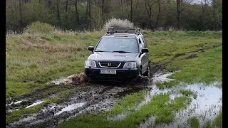 Mud Test off road tire MIRAGE MR-AT172 on Honda CRV 1 vs suzuki grand vitara 1! внедорожный!