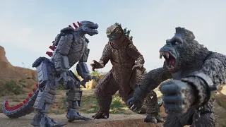 KING KONG vs. MECHAGODZILLA vs. GODZILLA - Part 1,2,3,4 together Full Epic Movie - BOBOTV