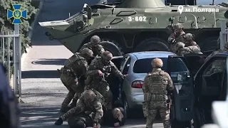 На Полтавщині СБУ провела антитерористичні навчання
