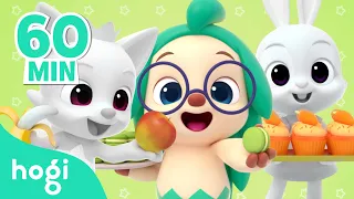 Learn Colors with Green Hogi! | Colorful Magic Oven | Color for Kids | Compilation | Learn with Hogi