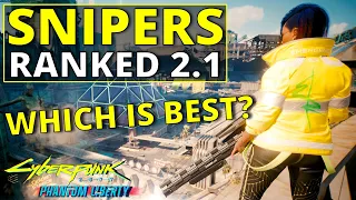 All Snipers Ranked Worst to Best in Cyberpunk 2077 2.0