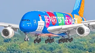 20 MINUTES of GREAT Plane Spotting at Dusseldorf Airport Germany [DUS/EDDL]