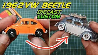 CUSTOM 1962 VW BEETLE MATCHBOX