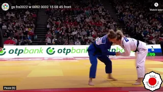 Distria Krasniqi vs. Fabienne Kocher - U52 Womens Judo Grand Slam Paris 2022