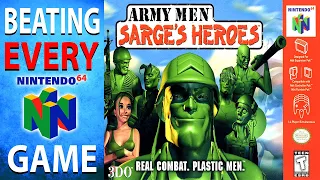 Beating EVERY N64 Game - Army Men: Sarge's Heroes (82/394)