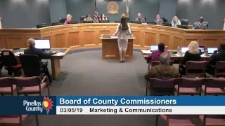 Board of County Commissioners Work Session  3/5/2019