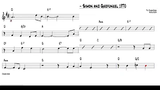 Bridge Over Troubled Water - Simon/Garfunkel 1970 (Alto Sax Eb) [Sheet music]