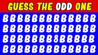 CAN YOU GUESS THE ODD NUMBER-LETTER🔠GUESS THE ODD ONE OUT🔡ODD NUMBER QUIZ 2024