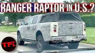 2023 Ford Ranger Raptor Spied! Is Ford REALLY Going To Build An Affordable Raptor?