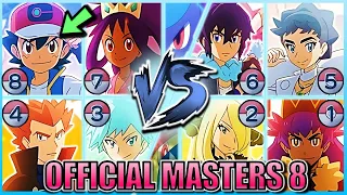 MASTERS 8 100% OFFICIALLY REVEALED, ASH-GRENINJA VS ALAIN REMATCH! | Pokémon Journeys Ep. 109 RECAP