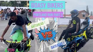 BOASY BIKERS - Portland Run - FINALE‼️ DAYLIGHT VS ANTSHEAD - bikes on fire, crazy stunts - ENJOY ‼️