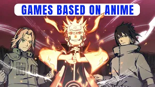 7 Best Games Based On Anime 2024