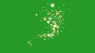 Sparkle effect green screen video | green screen particles effect | golden particles green screen