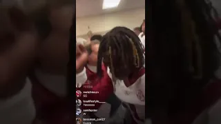 Nick Saban was hyped in the lock room after the win #IronBowl #BAMAvsAUB