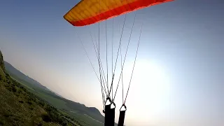 Paragliding z Rané / první svahování v rámci kurzu 28.5.2023