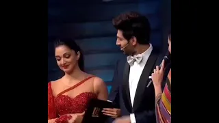 Alia and Kiara with Kartik Aryan Star screen award funny shorts