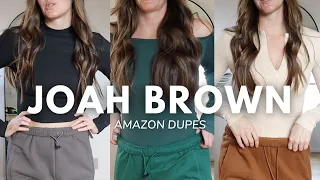 Joah Brown Amazon Dupes Try On Haul