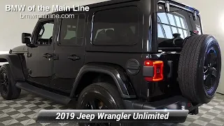 Used 2019 Jeep Wrangler Unlimited Sahara Altitude, Bala Cynwyd, PA L22201A