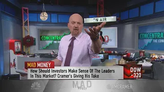 Jim Cramer explains why he's not too worried about market breadth right now