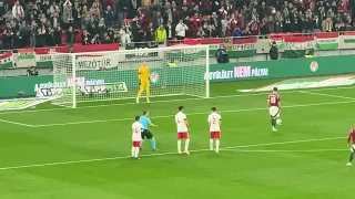 Szoboszlai Dominik gólja Törökország ellen // MAGYARORSZÁG - TÖRÖKORSZÁG 2024.03.22.