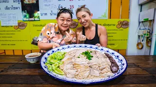 This Auntie Makes Thailand’s BIGGEST Chicken and Rice Challenge!