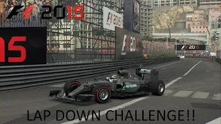 F1 2015 Lap Down Challenge!!