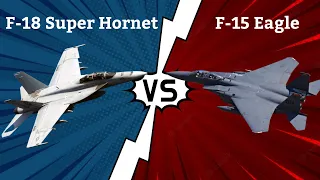 F/A-18 Super Hornet vs F-15 Eagle - Fighter Jets