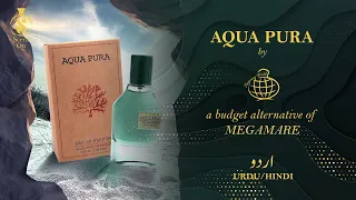 Aqua Pura Fragrance World Perfume Review | Alternative of ORTO PARISI MEGAMARE 🌊 | Urdu/Hindi