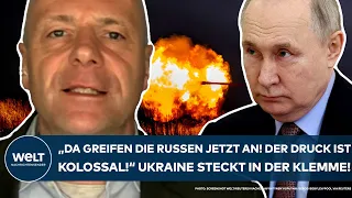 PUTINS KRIEG: „Da greifen die Russen jetzt an! Der Druck ist kolossal!“ Ukraine steckt in der Klemme