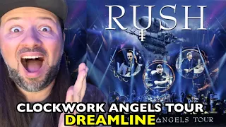 RUSH Dreamline CLOCKWORK ANGELS TOUR LIVE | REACTION