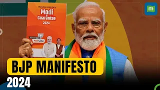 BJP Releases Manifesto | Main Focus On UCC, CAA, Health & One Nation One Elections | LS Polls 2024