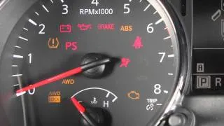 2013 NISSAN Rogue - Warning and Indicator Lights