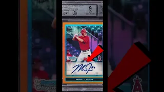 Would it bother you knowing this about Mike Trout’s autograph on this card??