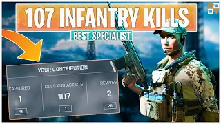 107 Infantry KILLS My BEST Personal Record - Battlefield 2042