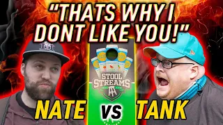 Frank vs Nate Gets HEATED! Stool Streams Cornhole