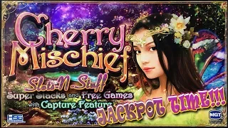 Cherry Mischief High Limit Slot Play Jackpots