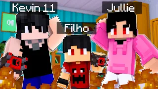 Minecraft: Who's Your Family? O FILHO DO KEVIN 11 GANHOU O ANTITRIX ‹‹ P3DRU ››