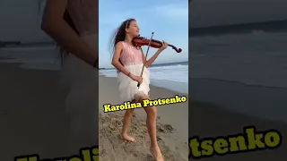 😘Love Me Like You Do💞 Karolina Protsenko Violin Cover ft. Barvina #shorts #karolina #violin