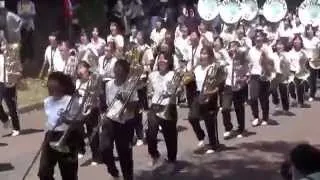 ブラスエキスポ2014京都橘パレード