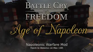 Age of Napoleon - 500 Player Event - Waterloo Part 1/2