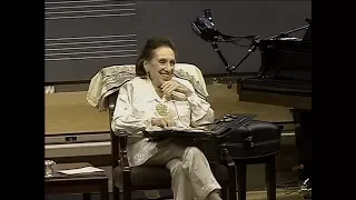 Rosalyn Tureck 2002 lecture (part 1)