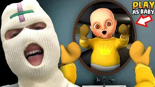 КАК ОН СМОГ ЭТО СДЕЛАТЬ ?! ИГРА The Baby In Yellow