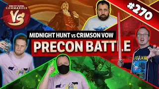 Innistrad Midnight Hunt vs Crimson Vow Precon Battle | MTG Commander Gameplay | Commander VS #270