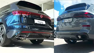 New Volkswagen TOUAREG 2024 vs New BMW X5 Facelift 2024 - Exterior comparison